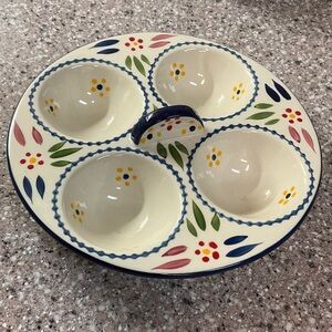 Temp-tations Egg Poacher/Condiment/Sauce Tray